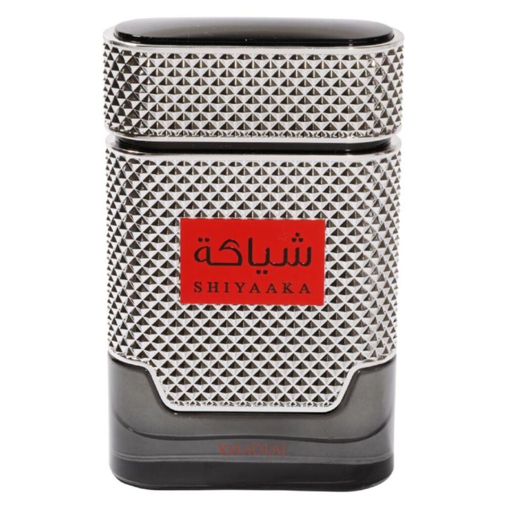 Khadlaj Shiyaaka Silver Eau de Parfum EDP Spray for Men 3.4 oz / 100 ml - New